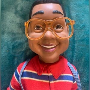 Vintage 1991 Steve Urkel Talking Doll 17” Tall